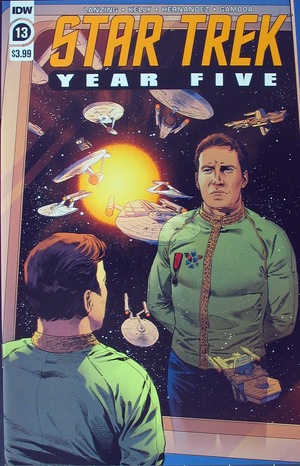 [Star Trek: Year Five #13 (regular cover - Stephen Thompson)]