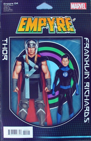 [Empyre No. 4 (1st printing, variant Action Figure cover - John Tyler Christopher)]