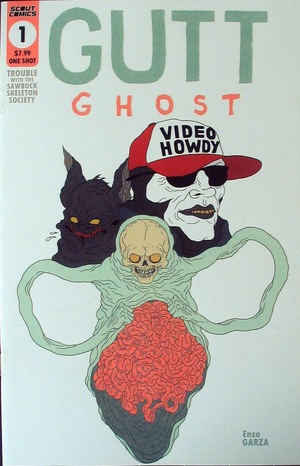 [Gutt Ghost - Trouble with the Sawbuck Skeleton Society #1 (variant glow-in-the-dark cover - Enzo Garza)]