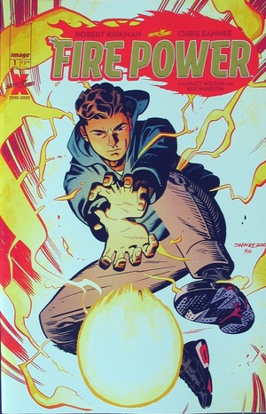 [Fire Power #1 (1st printing, variant gold foil logo cover)]