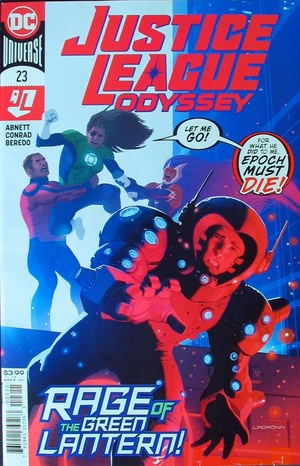 [Justice League Odyssey 23 (standard cover - Jose Ladronn)]