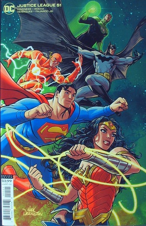 [Justice League (series 4) 51 (variant cover - Nick Derington)]