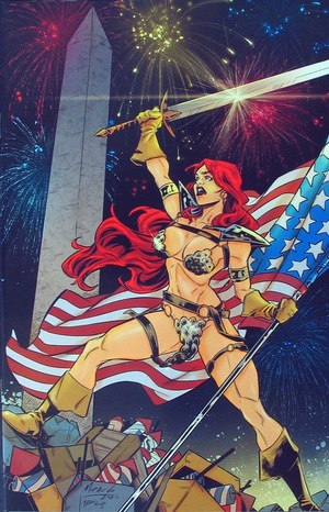 [Red Sonja (series 8) Issue #18 (Retailer Incentive Homage Virgin Cover - Alessandro Miracolo)]