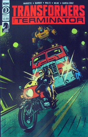 [Transformers vs. the Terminator #3 (Cover A - Gavin Fullerton)]