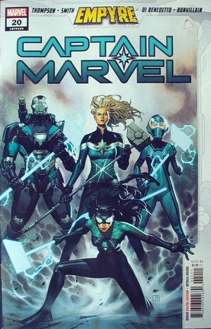 [Captain Marvel (series 11) No. 20 (1st printing, standard cover - Jorge Molina)]