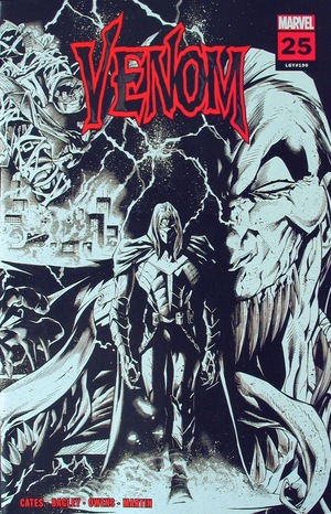 [Venom (series 4) No. 25 (3rd printing, variant wraparound B&W cover - Ryan Stegman)]