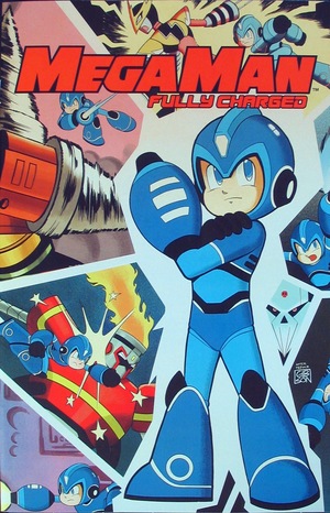 [Mega Man - Fully Charged #1 (1st printing, variant One-Per-Store cover - Jordan Gibson)]