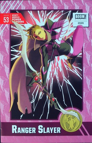 [Mighty Morphin Power Rangers #53 (variant Trading Card cover - Kris Anka)]