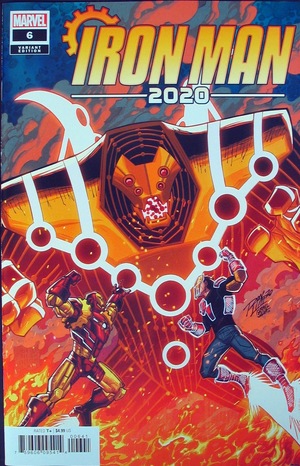 [Iron Man 2020 (series 2) 6 (variant cover - Ron Lim)]