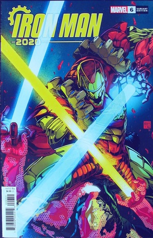 [Iron Man 2020 (series 2) 6 (variant cover - Takashi Okazaki)]