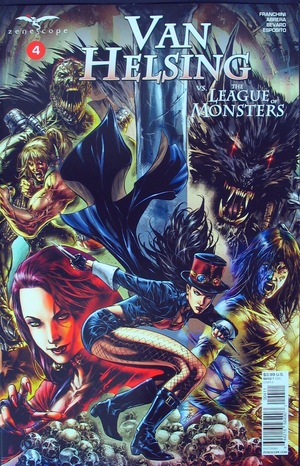 [Van Helsing Vs. The League of Monsters #4 (Cover A - Caanan White)]