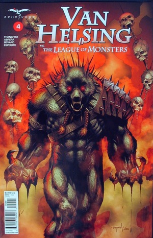 [Van Helsing Vs. The League of Monsters #4 (Cover D - Jason Metcalf)]