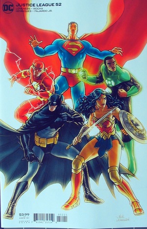 [Justice League (series 4) 52 (variant cover - Nick Derington)]