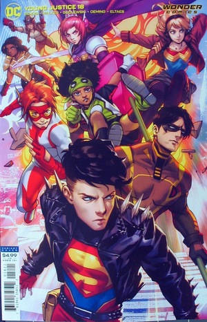 [Young Justice (series 3) 18 (variant cardstock cover - Derrick Chew)]