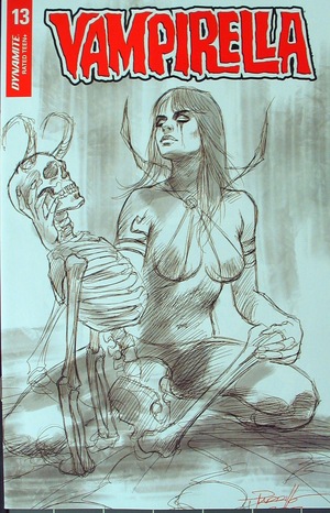 [Vampirella (series 8) #13 (Retailer Incentive Sketch Cover - Lucio Parrillo)]