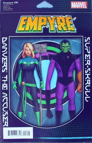 [Empyre No. 6 (variant Action Figure cover - John Tyler Christopher)]