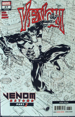 [Venom (series 4) No. 27 (2nd printing, variant B&W cover - Ryan Stegman)]