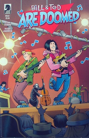 [Bill & Ted Are Doomed #1 (variant cover - Roger Langridge)]