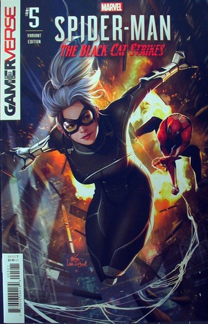 [Marvel's Spider-Man - The Black Cat Strikes No. 5 (variant cover - InHyuk Lee)]