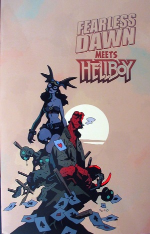 [Fearless Dawn Meets Hellboy #1 (Special Edition cover - Mike Mignola)]