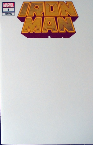 [Iron Man (series 6) No. 1 (variant blank cover)]