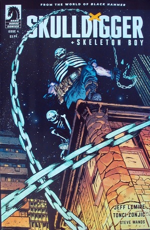 [Skulldigger and Skeleton Boy #4 (variant cover - Daniel Warren Johnson)]