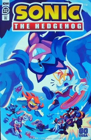 [Sonic the Hedgehog (series 2) #32 (Retailer Incentive Cover - Nathalie Fourdraine)]