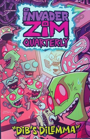 [Invader Zim Quarterly #2: Dib's Dilemma (variant cover - Jarrett Williams)]