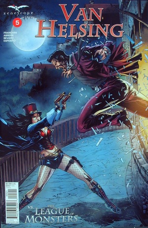 [Van Helsing Vs. The League of Monsters #5 (Cover B - Caanan White)]