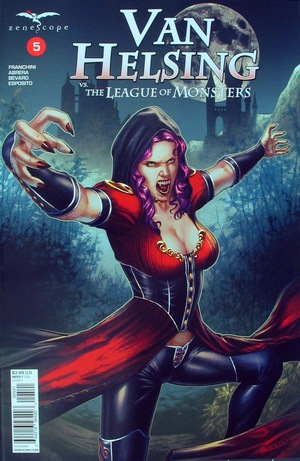 [Van Helsing Vs. The League of Monsters #5 (Cover D - Geebo Vigonte)]