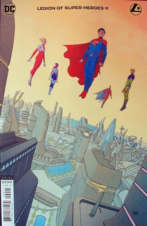 [Legion of Super-Heroes (series 8) 9 (variant cover - Andre Lima Araujo)]