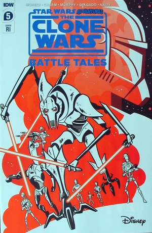 [Star Wars Adventures - The Clone Wars: Battle Tales #5 (retailer incentive B&W cover)]