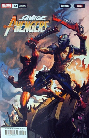 [Savage Avengers No. 12 (variant Fortnite cover - Adam Kubert)]