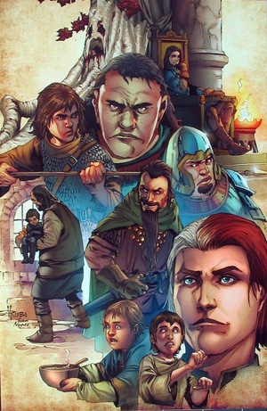 [Game of Thrones - A Clash of Kings, Volume 2 #7 (Retailer Incentive Virgin Cover - Mel Rubi)]