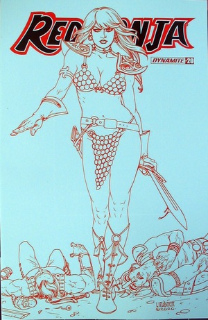 [Red Sonja (series 8) Issue #20 (Bonus FOC Incentive Tinted Cover - Joseph Michael Linsner)]