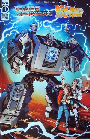 [Transformers / Back to the Future #1 (Cover A - Juan Samu)]