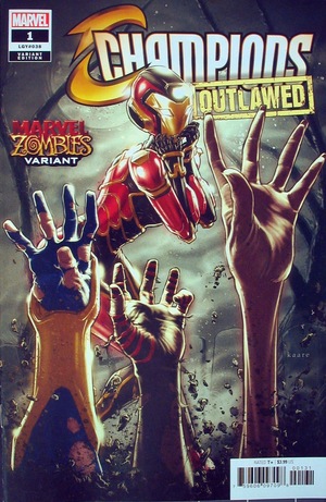 [Champions (series 6) No. 1 (1st printing, variant Marvel Zombies cover - Kaare Andrews)]