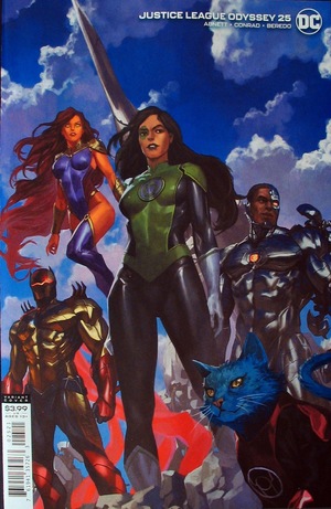 [Justice League Odyssey 25 (variant cover - Skan)]