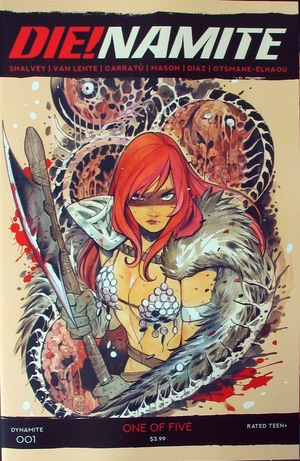 [Die!Namite #1 (Cover D - Peach Momoko Red Sonja)]