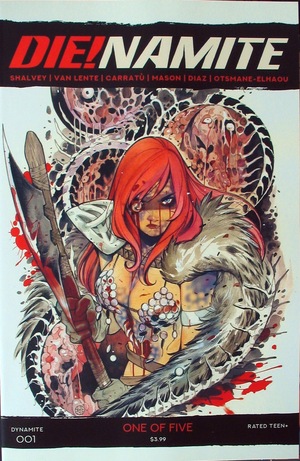 [Die!Namite #1 (Retailer Incentive Living Dead Red Sonja Cover - Peach Momoko)]