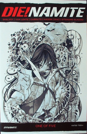 [Die!Namite #1 (Bonus FOC Incentive Living Dead B&W Vampirella Cover - Peach Momoko)]