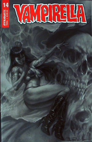 [Vampirella (series 8) #14 (Retailer Incentive B&W Cover - Lucio Parrillo)]