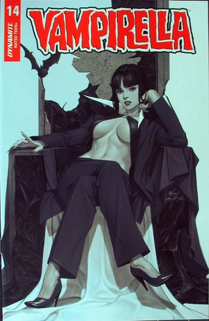 [Vampirella (series 8) #14 (Retailer Incentive B&W Cover - InHyuk Lee)]