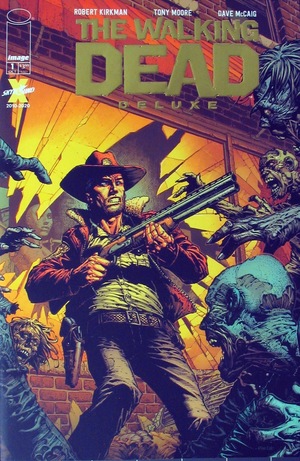 [Walking Dead Deluxe #1 (1st printing, variant gold foil logo cover - David Finch)]