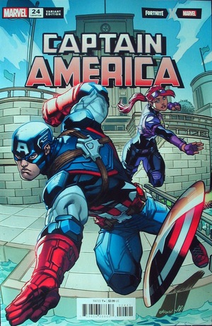 [Captain America (series 9) No. 24 (variant Fortnite cover - Ed McGuinness)]