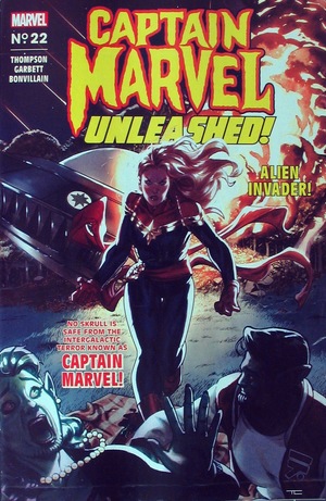[Captain Marvel (series 11) No. 22 (1st printing, variant Horror cover - Taurin Clarke)]