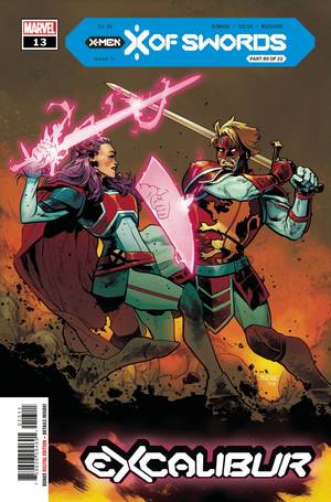 [Excalibur (series 4) No. 13 (1st printing, standard cover - Mahmud Asrar)]