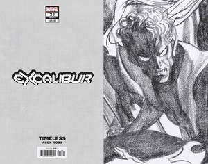 [Excalibur (series 4) No. 13 (1st printing, variant Timeless sketch cover - Alex Ross)]