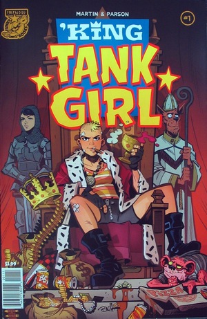 [King Tank Girl #1 (regular cover - Brett Parson)]