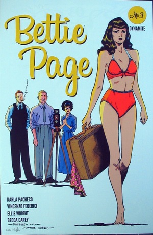 [Bettie Page (series 3) #3 (Retailer Incentive Homage Cover - Brent Peeples)]